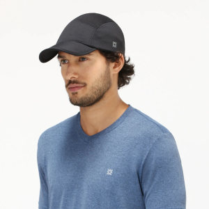 Boné UV Line Athletic Dry Preto Com Proteção Solar