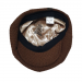 Boina Inglesa Masculina Oitavada Peaky Blinders Marrom Texturizado