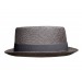 Chapéu Pork Pie Trilby Panamá Legítimo Bigalli Black